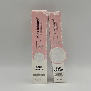 Kiss Beauty Skin Clinic Face Primer + Eye Cream - NEW